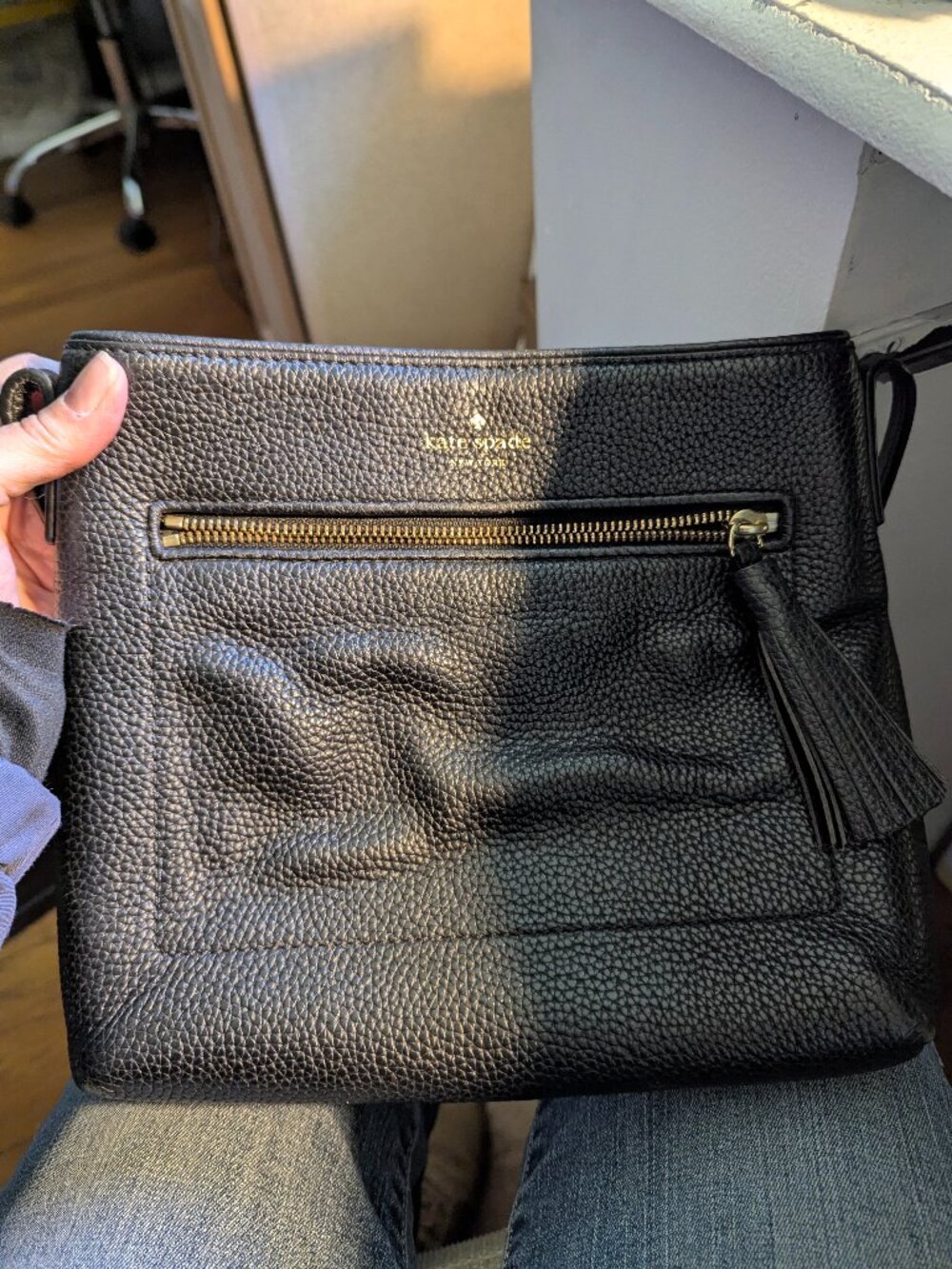 Kate Spade black cross body bag